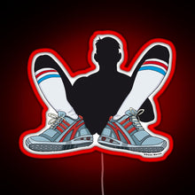 Charger l&#39;image dans la galerie, Sneaker and Sox RGB neon sign red