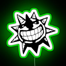 Charger l&#39;image dans la galerie, Soul Eater Sun RGB neon sign green