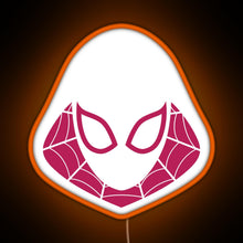 Charger l&#39;image dans la galerie, Spider Gwen RGB neon sign orange