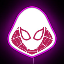 Charger l&#39;image dans la galerie, Spider Gwen RGB neon sign  pink