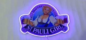 For sale: St Pauli Girl beer neon sign