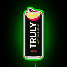 Charger l&#39;image dans la galerie, Strawberry Lemonade Truly RGB neon sign green