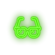 Charger l&#39;image dans la galerie, green sun_glass led beach eye glass fashion holiday summer sunglass vacation neon factory