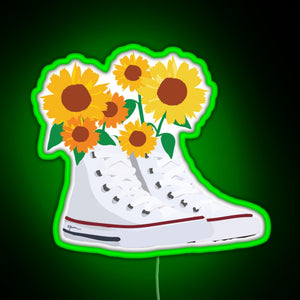 Sunny Chucks RGB neon sign green