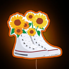 Charger l&#39;image dans la galerie, Sunny Chucks RGB neon sign orange