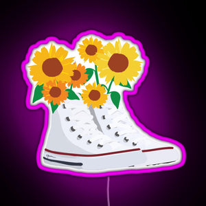 Sunny Chucks RGB neon sign  pink