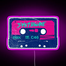 Charger l&#39;image dans la galerie, Cassette neon sign  pink