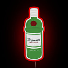 Charger l&#39;image dans la galerie, Tanqueray gin bottle RGB neon sign red