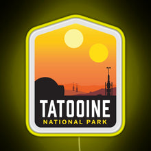 Charger l&#39;image dans la galerie, Tatooine National Park RGB neon sign yellow