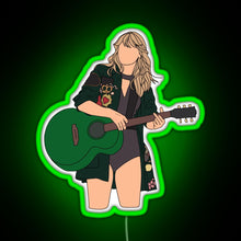 Charger l&#39;image dans la galerie, Taylor Swift Rep Bstage RGB neon sign green