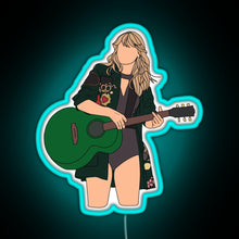 Charger l&#39;image dans la galerie, Taylor Swift Rep Bstage RGB neon sign lightblue 