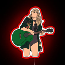 Charger l&#39;image dans la galerie, Taylor Swift Rep Bstage RGB neon sign red