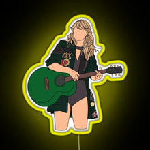 Charger l&#39;image dans la galerie, Taylor Swift Rep Bstage RGB neon sign yellow