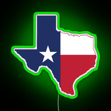 Charger l&#39;image dans la galerie, Texas RGB neon sign green