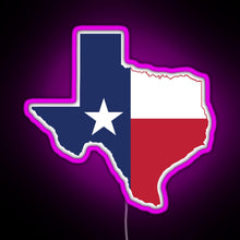 Charger l&#39;image dans la galerie, Texas RGB neon sign  pink