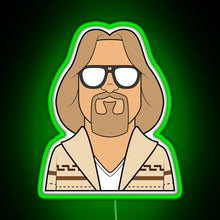 Charger l&#39;image dans la galerie, THE DUDE RGB neon sign green