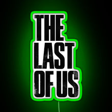 Charger l&#39;image dans la galerie, The last of us RGB neon sign green