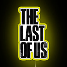 Charger l&#39;image dans la galerie, The last of us RGB neon sign yellow