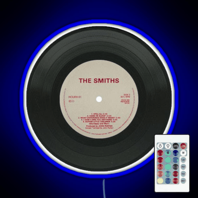 the smiths music disc RGB neon sign remote