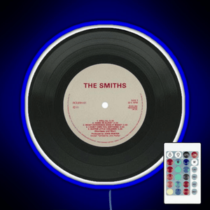 the smiths music disc RGB neon sign remote