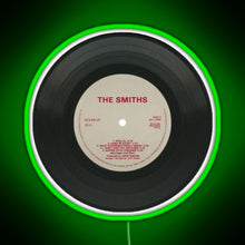 Charger l&#39;image dans la galerie, the smiths music disc RGB neon sign green