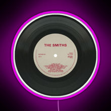 Charger l&#39;image dans la galerie, the smiths music disc RGB neon sign  pink