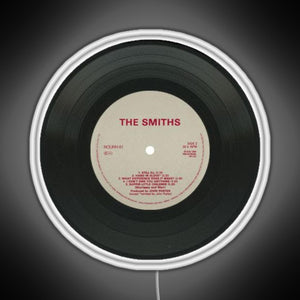 the smiths music disc RGB neon sign white 