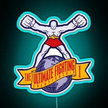 Charger l&#39;image dans la galerie, The Ultimate Fighting Championship I RGB neon sign lightblue 