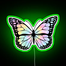 Charger l&#39;image dans la galerie, Tie Dye Butterfly RGB neon sign green