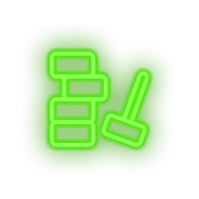 Charger l&#39;image dans la galerie, green toys hammer mallet building blocks children family play child kid baby toy led neon factory