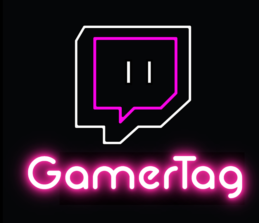 Plaque personnalisée Gamer Zone Gamer Tag, lampe LED pour nom de jeu,  affichage de la lampe Streamer Tag, affichage du flux Twitch -  Canada
