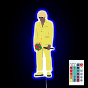 Tyler The Creator NEW MAGIC WAND Minimalist Design RGB neon sign remote