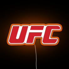Charger l&#39;image dans la galerie, UFC MMA BOXING RGB neon sign orange