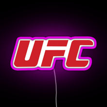 Charger l&#39;image dans la galerie, UFC MMA BOXING RGB neon sign  pink