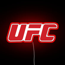 Charger l&#39;image dans la galerie, UFC MMA BOXING RGB neon sign red