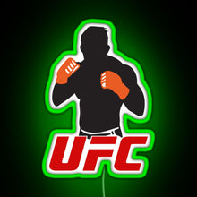 Charger l&#39;image dans la galerie, UFC RGB neon sign green