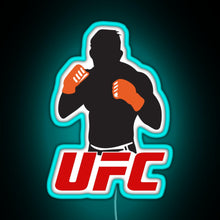 Charger l&#39;image dans la galerie, UFC RGB neon sign lightblue 