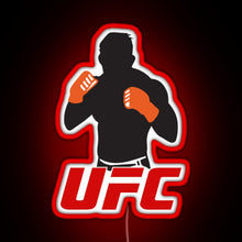 Charger l&#39;image dans la galerie, UFC RGB neon sign red
