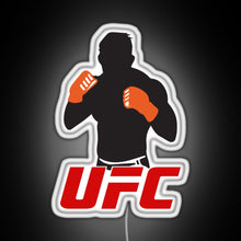 Charger l&#39;image dans la galerie, UFC RGB neon sign white 