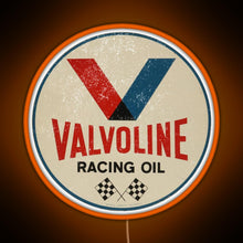 Charger l&#39;image dans la galerie, Valvoline Racing Sign RGB neon sign orange