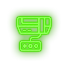 Charger l&#39;image dans la galerie, green video game console led neon factory