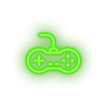 Charger l&#39;image dans la galerie, green video game controller led neon factory