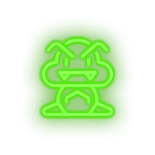 Charger l&#39;image dans la galerie, green video game goomba led neon factory