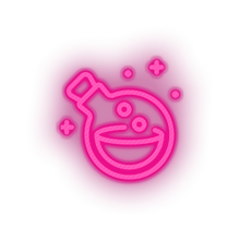 Charger l&#39;image dans la galerie, pink video game potion led neon factory