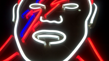 Charger l&#39;image dans la galerie, David Bowie diy neon