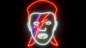 David Bowie neon for sale