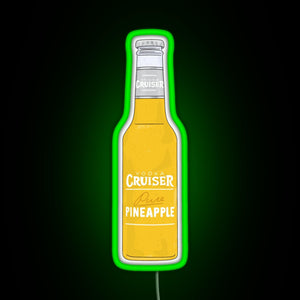 Vodka cruiser design RGB neon sign green