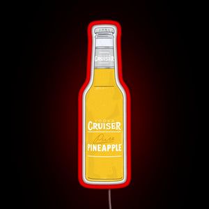 Vodka cruiser design RGB neon sign red