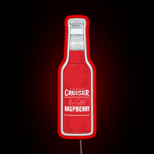 Vodka cruiser design RGB neon sign red