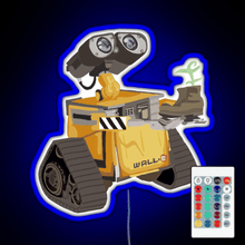 Charger l&#39;image dans la galerie, WALL E RGB neon sign remote